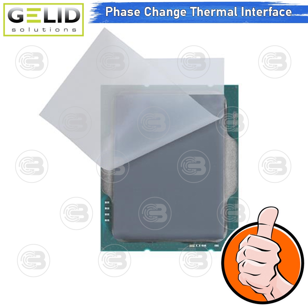 [CoolBlasterThai] GELID Heat Phase Ultra for Intel 40x30 mm. CPU (Phase change thermal interface)