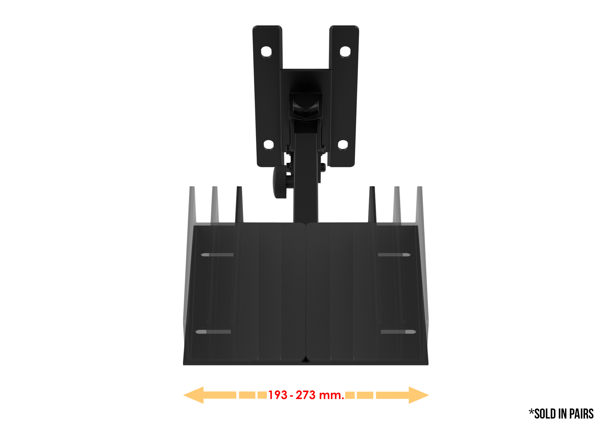 Sportarc Neo-1L ขาแขวนลำโพง Surround, Bookshelf, Studio ติดผนัง ปรับองศาเสียงแม่นยำ ยกระดับมิกซ์ของคุณสู่ระดับโปร (*สำหรับลำโพงหน้ากว้าง 19.3-27.3 cm)