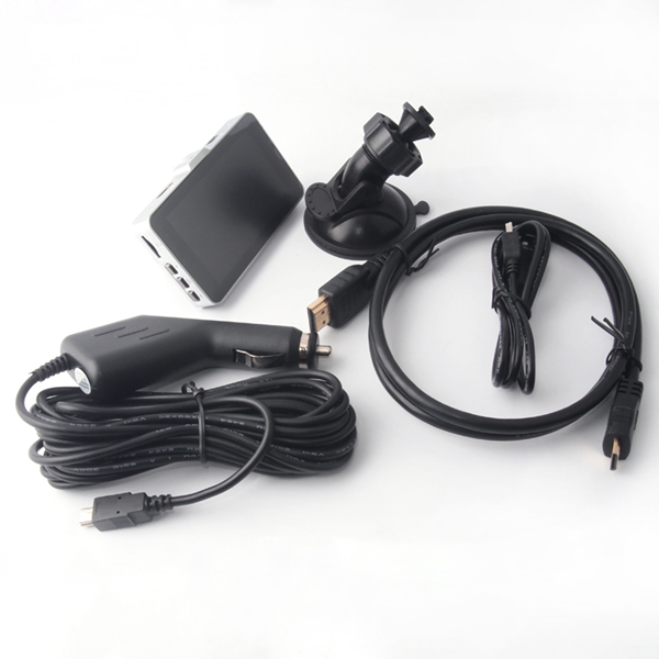 กล้องบันทึกภาพติดรถยนต์ Full HD1080P Car DVR G-Sensor SOS มุมกว้าง 140°
