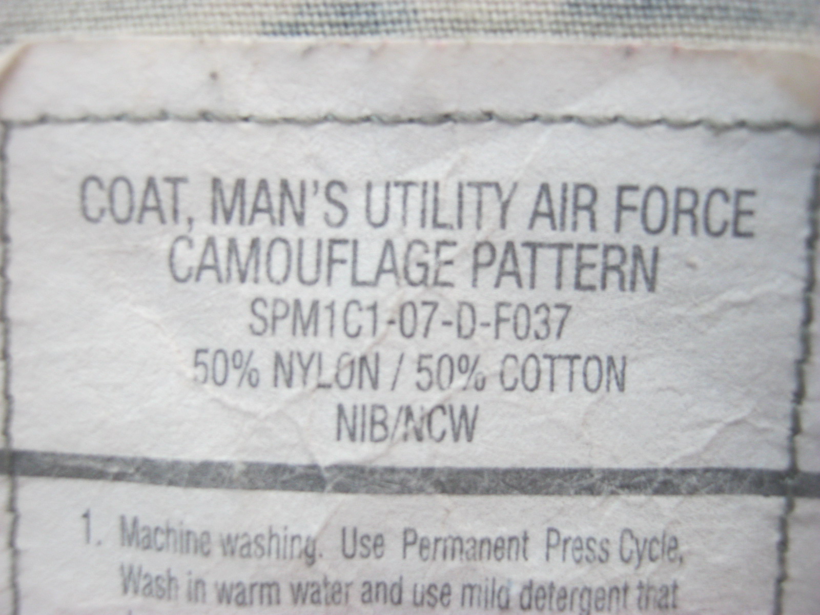 The Airman Battle Uniform (ABU) USAF Digital Tiger Stripe