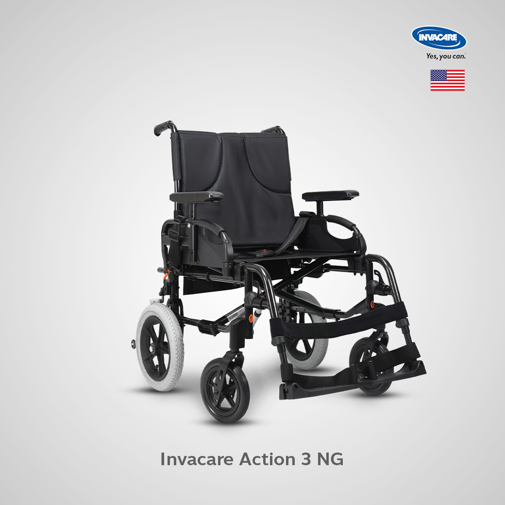 รถเข็นผู้ป่วย Invacare Action 3NG รับประกัน 2 ปี