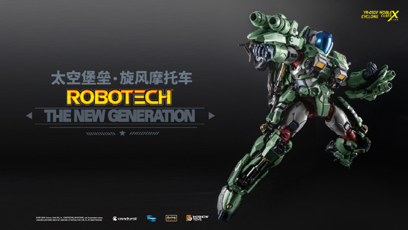 PRE-ORDER Moshow Robotech & Cyclone Motorcycle