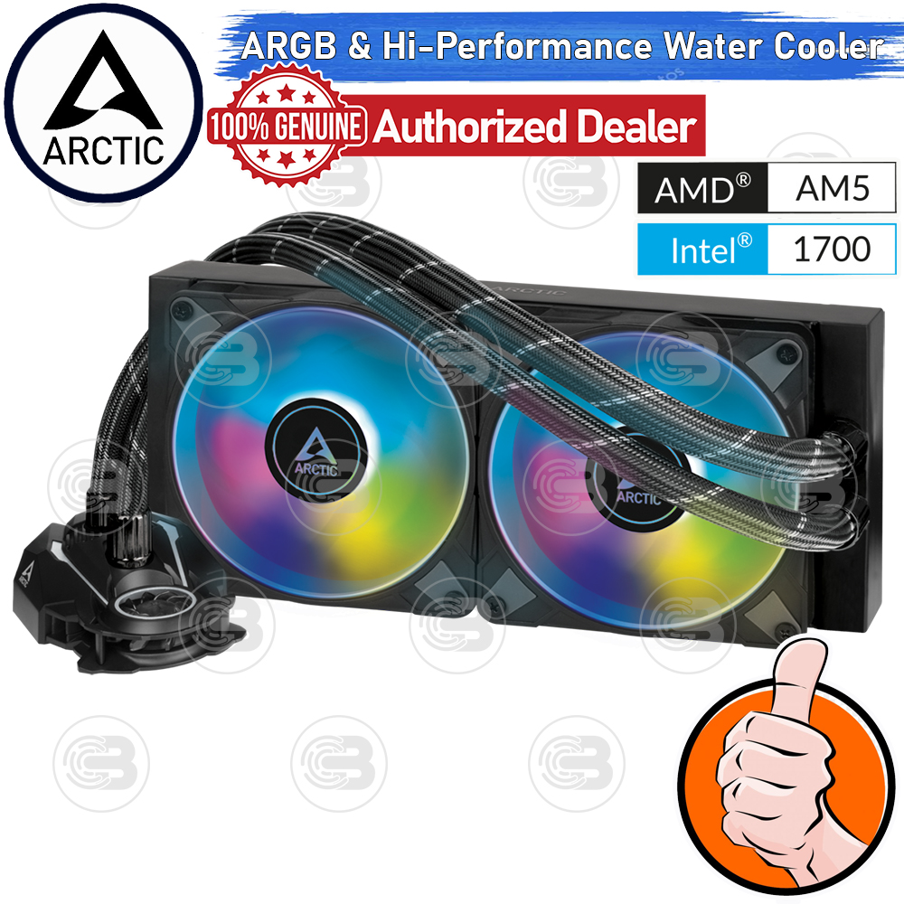 [CoolBlasterThai] ARCTIC Liquid Freezer II 240 A-RGB All-In-One CPU Water Cooler (LGA1851/AM5 Ready)