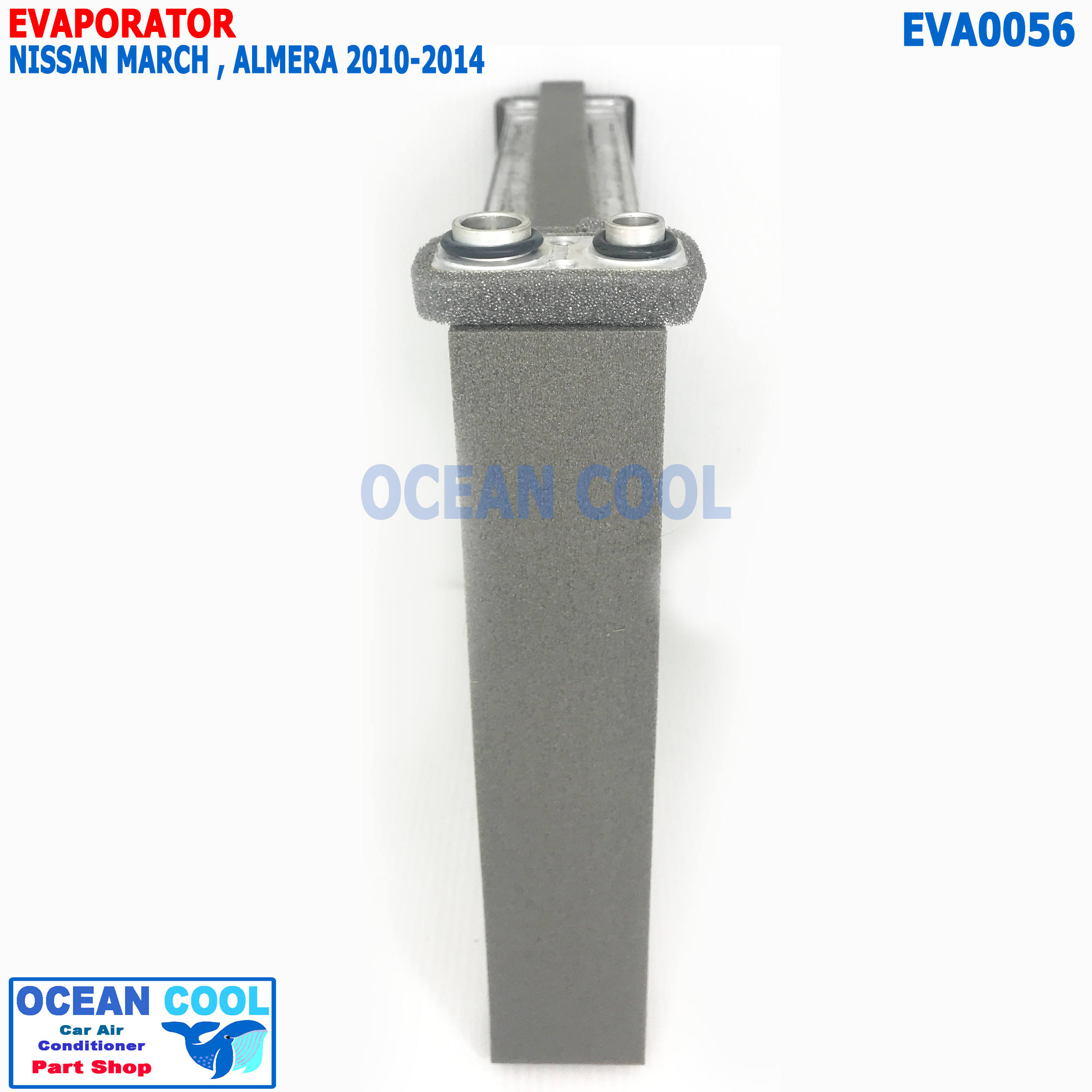 คอยล์เย็น นิสสัน มาร์ช , อัลเมอร่า 2010 - 2014 EVA0056 Evaporator Nissan March , Nissan Almera ตู้แอร์ คอยเย็น พ.ศ. 2553 ถึง 2557 อะไหล่ แอร์ รถยนต์ 2011 2012 2013
