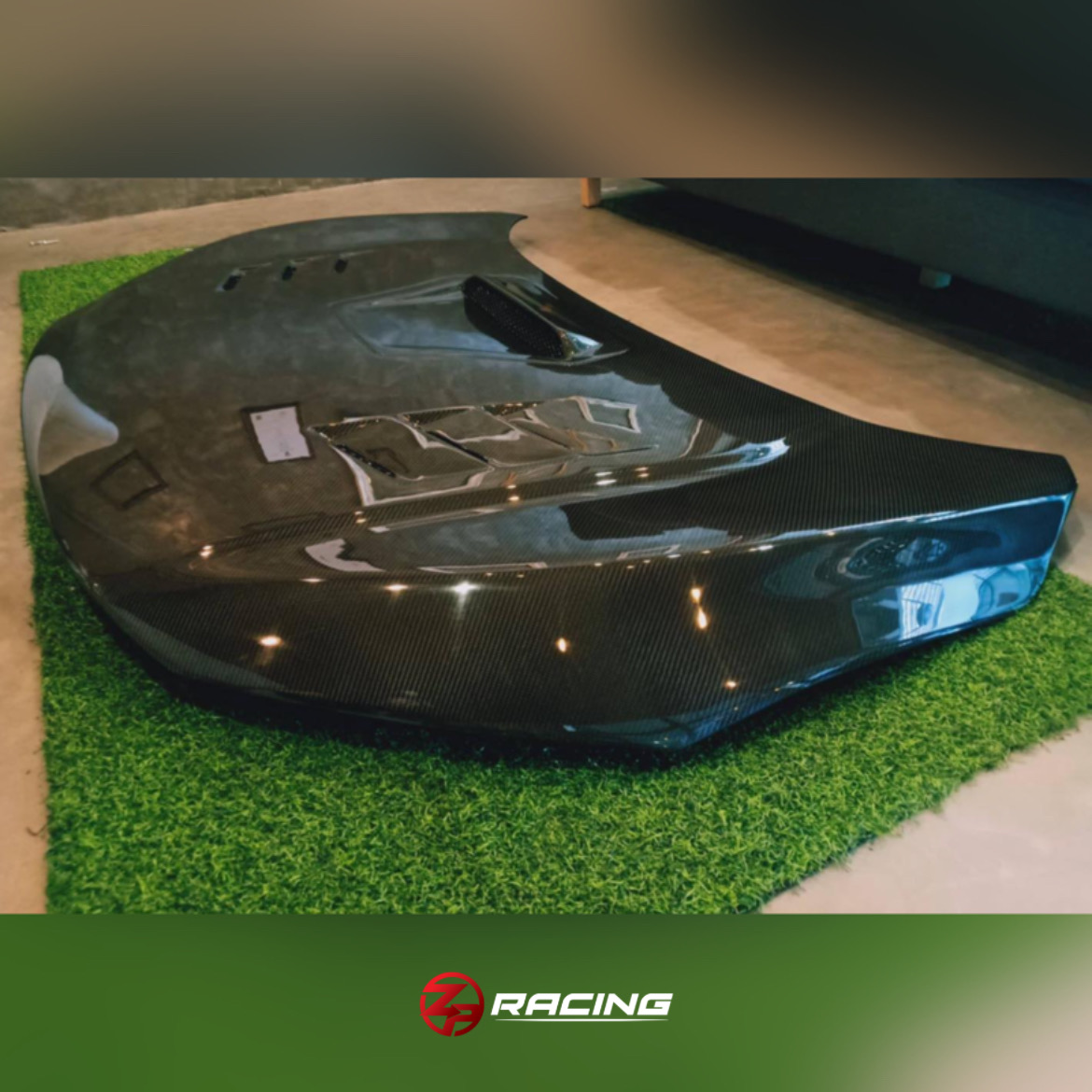 [Pre-Order]ฝากระโปรงหน้า Civic FC FK คาร์บอนแท้ (Pure Carbon) SEIBON TS-Style