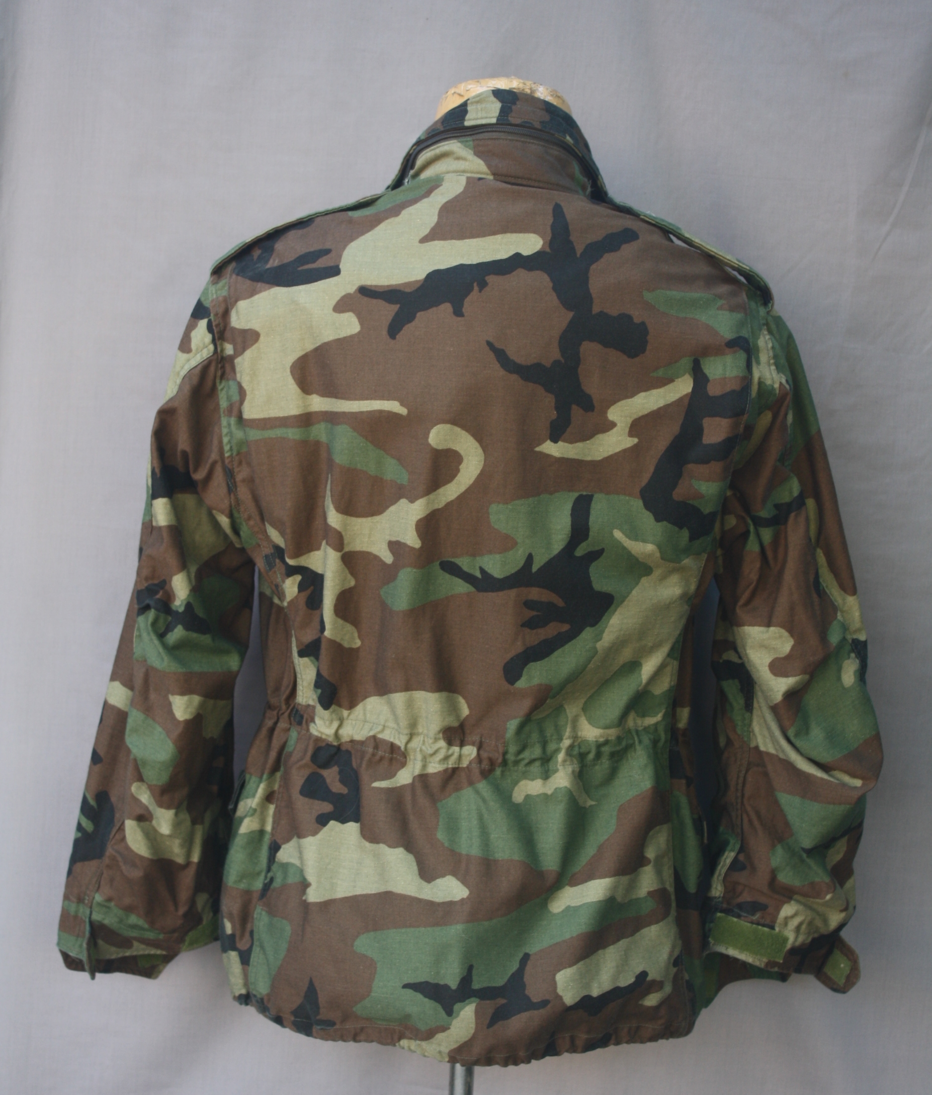 เสื้อทหารสหรัฐ M65 ลายพราง woodland MS