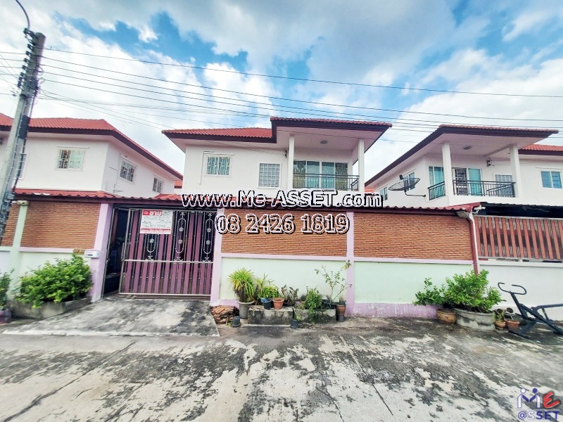 ขายบ้านแฝด ย่าน บางแค หลักสอง หนองแขม เพชรเกษม69 เลียบคลองภาษีเจริญฝั่งเหนือ ถนนมาเจริญ : ม.อรุณทอง 6 : 2 ชั้น 38.2 ตร.วา