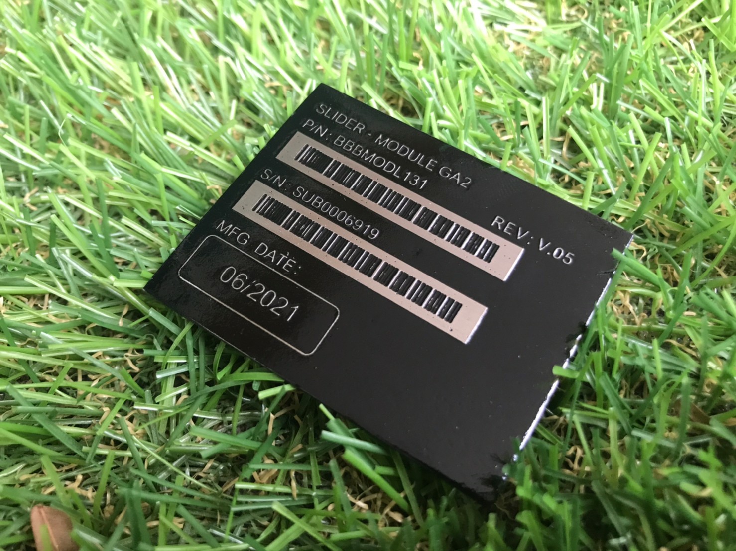 ป้ายกัดกรด