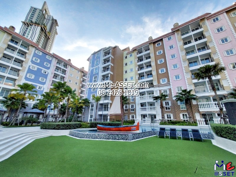 ขายคอนโด วิวสระว่ายน้ำ ย่าน พัทยา นาจอมเทียน เขาพระตำหนัก บางละมุง สัตหีบ : เซเว่นซีส์โค้ดดิอะซูร์ Seven Seas Cote D'Azur : 32.29 ตร.เมตร