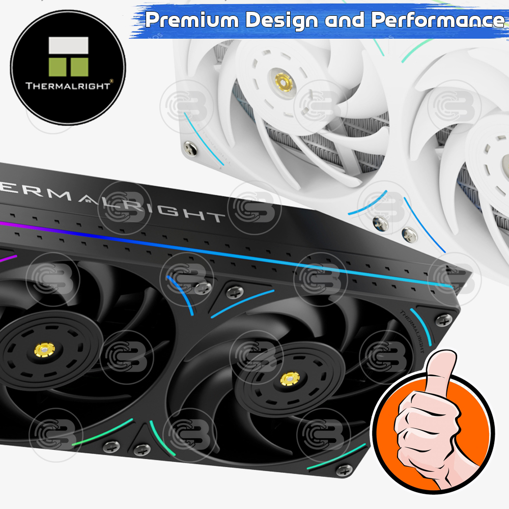 [CoolBlasterThai] Thermalright Wonder Vision 360 UB ARGB BLACK AIO Liquid CPU Cooler (AM5/LGA1851 Ready) ประกัน 6 ปี