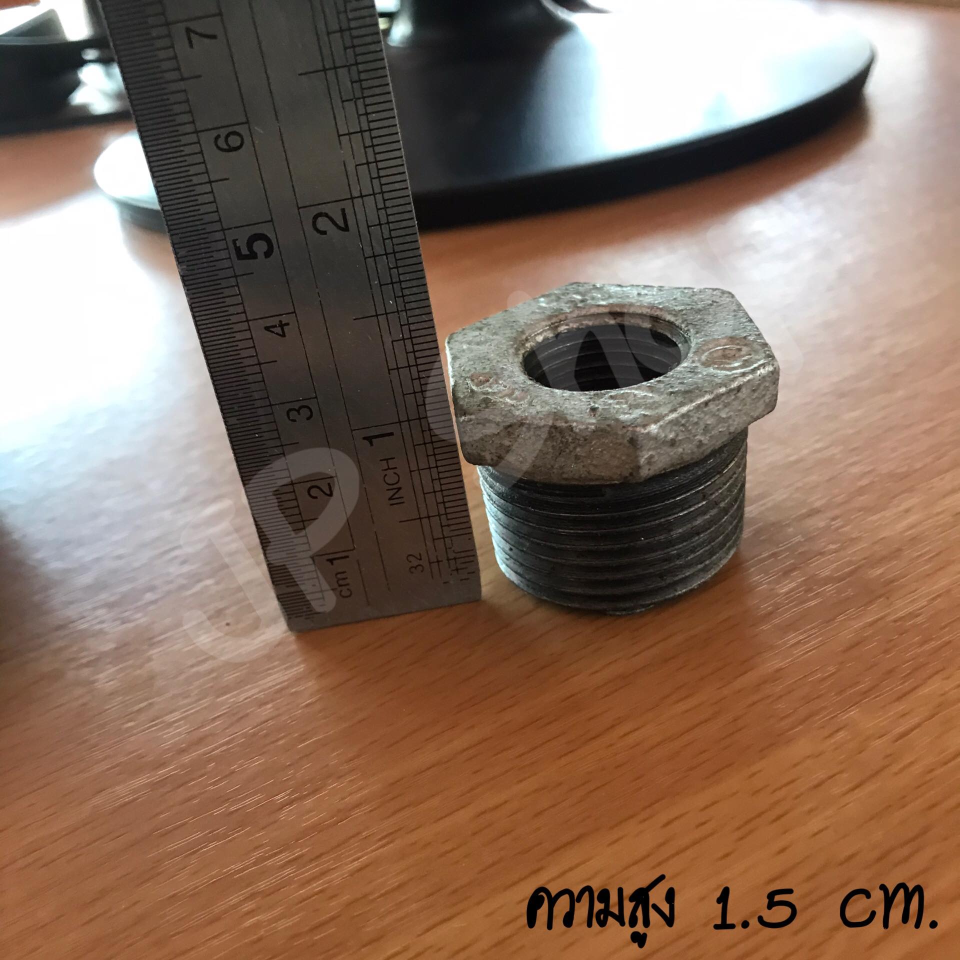 ข้อลดเหลี่ยม 1 นิ้ว ลด 1/2'' (4 หุน) #111125