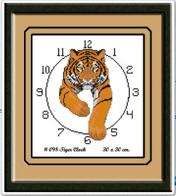 TIGER CLOCK