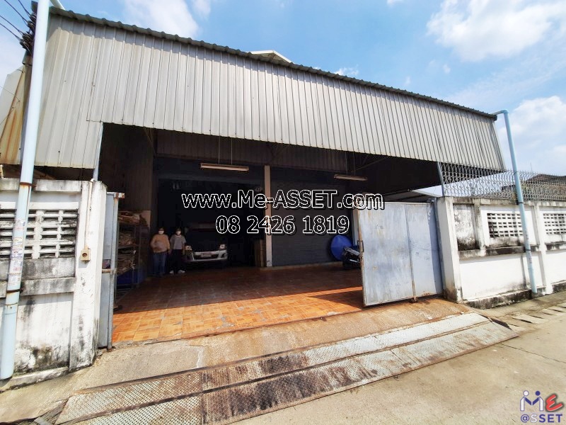 ขายโรงงานโกดังสินค้า ถูกกว่าราคาประเมิน ย่าน บางกระทึก กระทุ่มล้ม สามพราน พุทธมณฑลสาย 5 : ซ.บางกระทึก 3/1 : 85 ตร.วา 397 ตร.เมตร