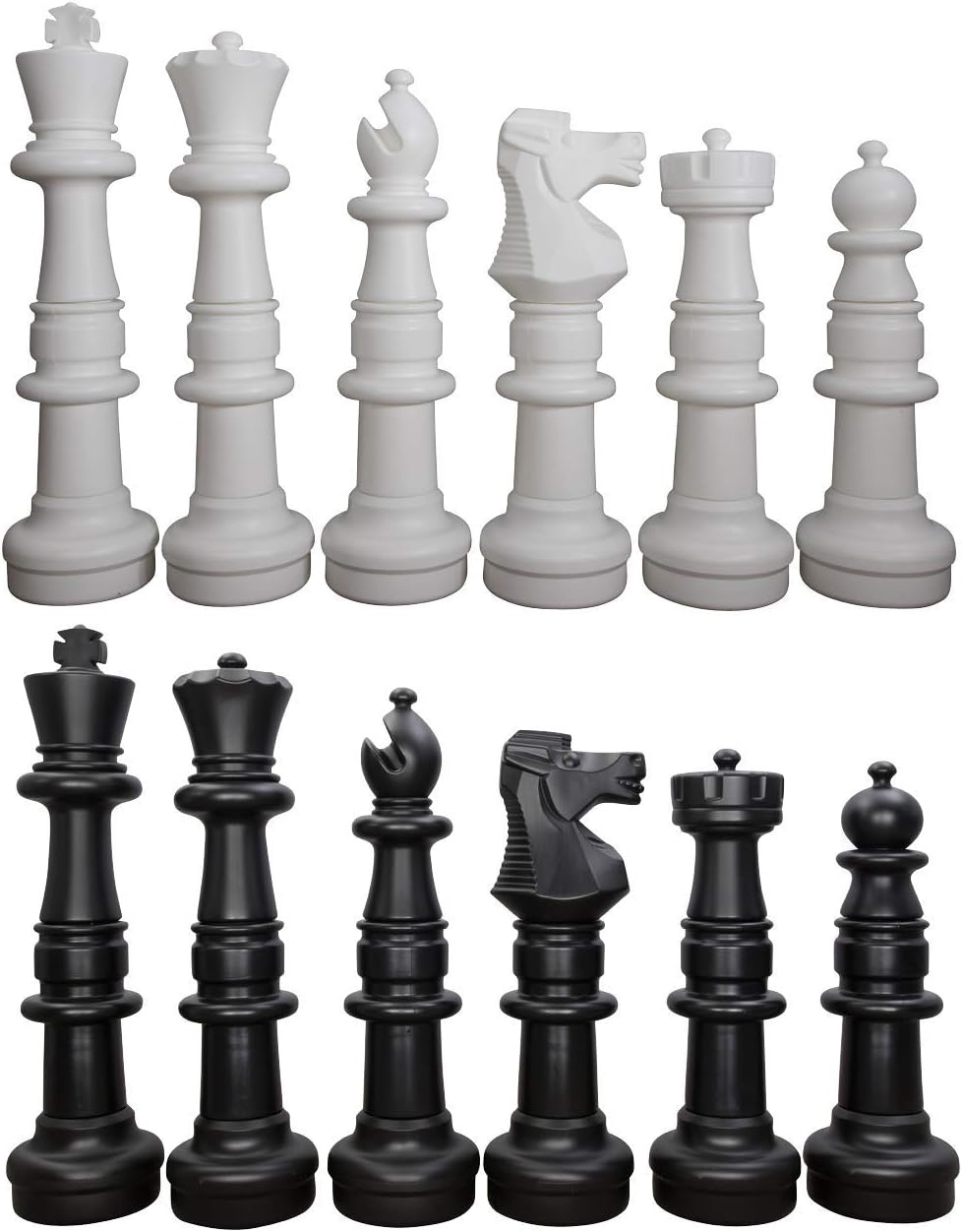 ตัวหมากรุกยักษ์แบบแยกชิ้น Individual Plastic Giant Chess Pieces for a 36 inch Set