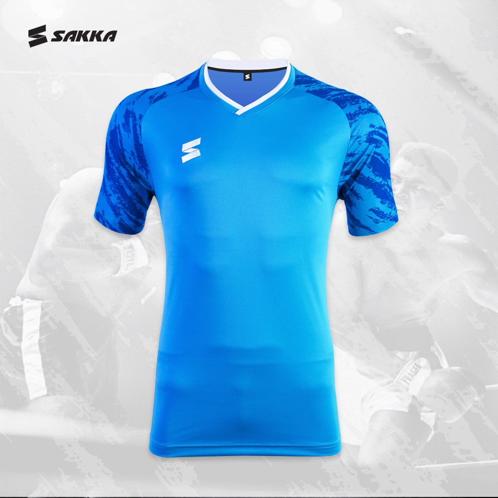 SKS19009-BW เสื้อกีฬา SAKKA ฟ้า