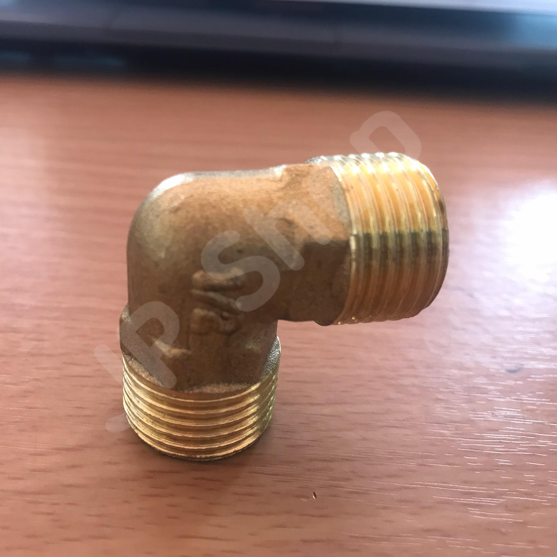 ข้องอทองเหลือง เกลียวนอก ขนาด 4 หุน ข้อต่อ ขนาด4หุน ทองเหลือง ข้องอ #2054