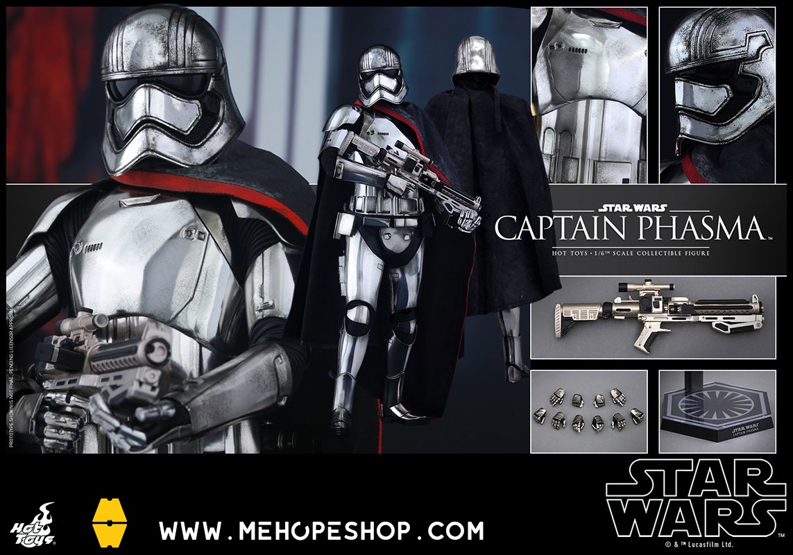 Captain Phasma Sixth Scale Figure HOT TOYS - Star Wars
