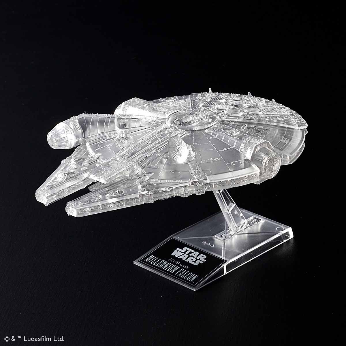 1/144 & 1/350 & 1/2700000 Return of The Jedi Clear Vehicle Set BANDAI - Star Wars