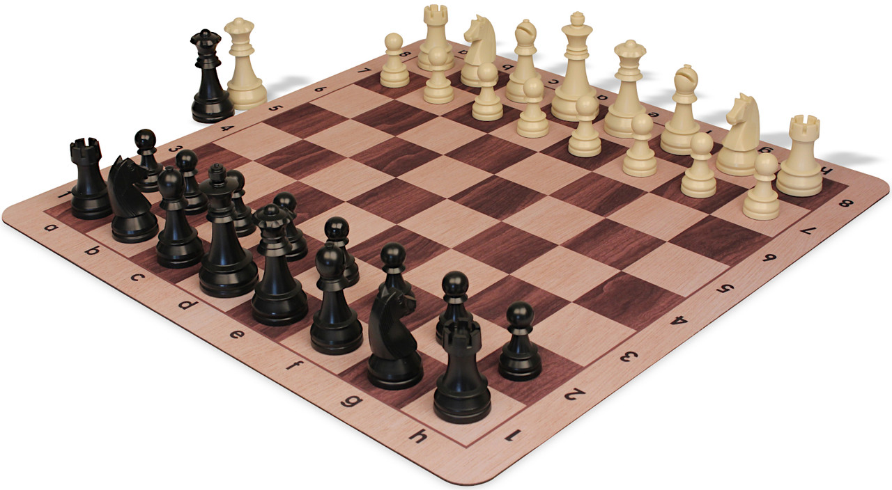 ชุดหมากรุกสากล German Knight Series Chess Set - Euro