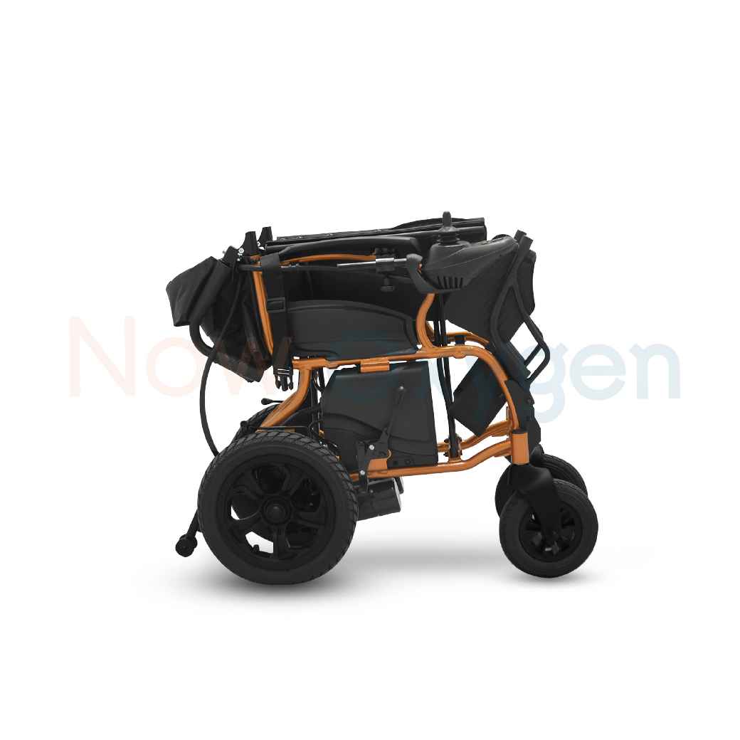 รถเข็นไฟฟ้า วีลแชร์ไฟฟ้ารุ่นใหม่ ยี่ห้อ Yuwell รุ่น D130HL การรับประกัน โครงสร้าง 3 ปี คอนโทรล แบตเตอรี่และมอเตอร์ 1 ปี