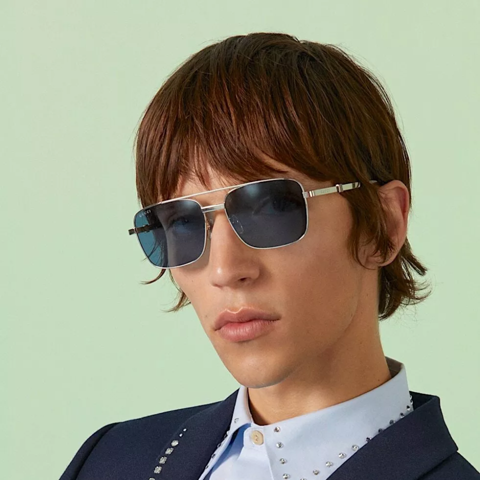 แว่นกันแดด GUCCI : GG1441S C.003 – Silver S.58