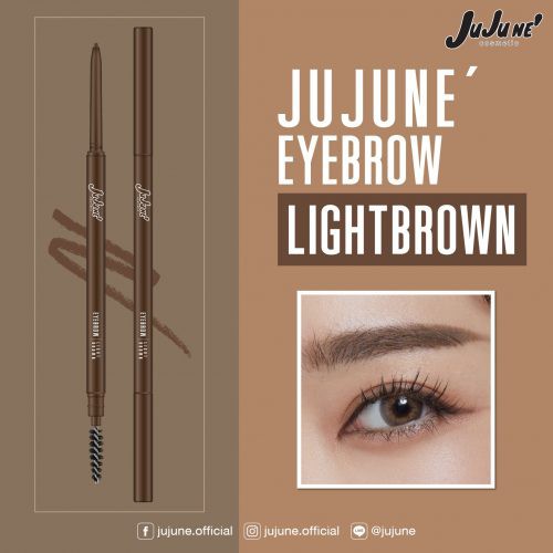 แท้พร้อมส่ง‣ JUJUNE Eyebrow จูจูเน่ อายโบร์ว ดินสอเขียนคิ้ว เส้นเล็ก