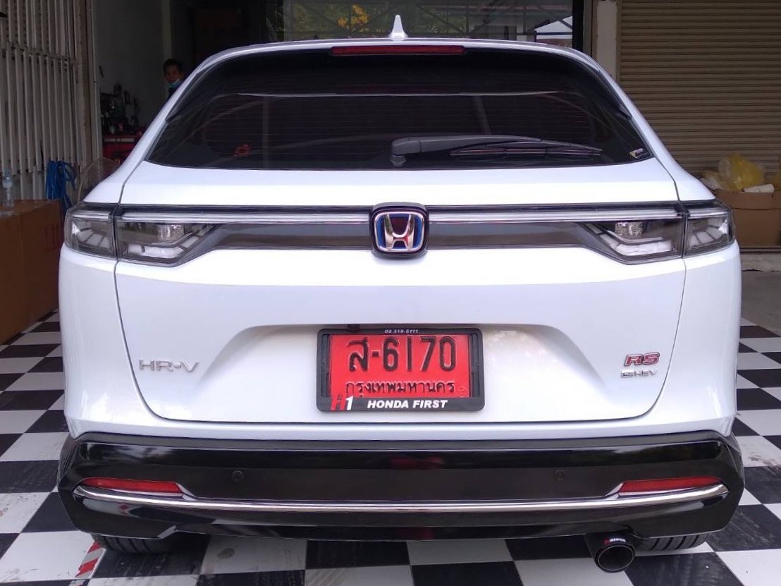 ปลายท่อ ปลอกท่อไอเสีย HR-V e:HEV คาร์บอนแท้ AKAPROVIC