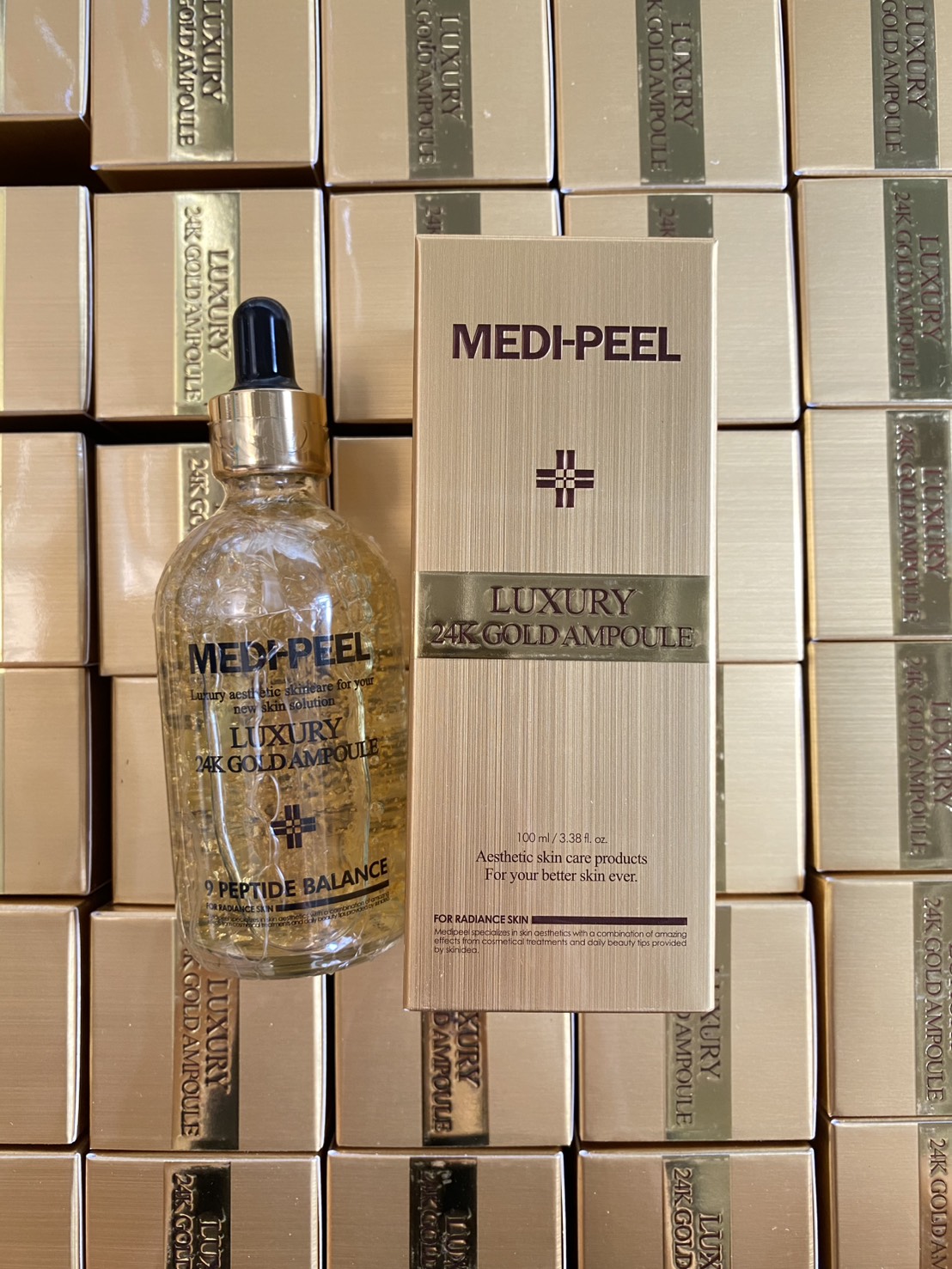 Medi-peel Luxury 24k Gold Ampoule 100ml. เซรั่มทองคํา เมดิพีล 2025
