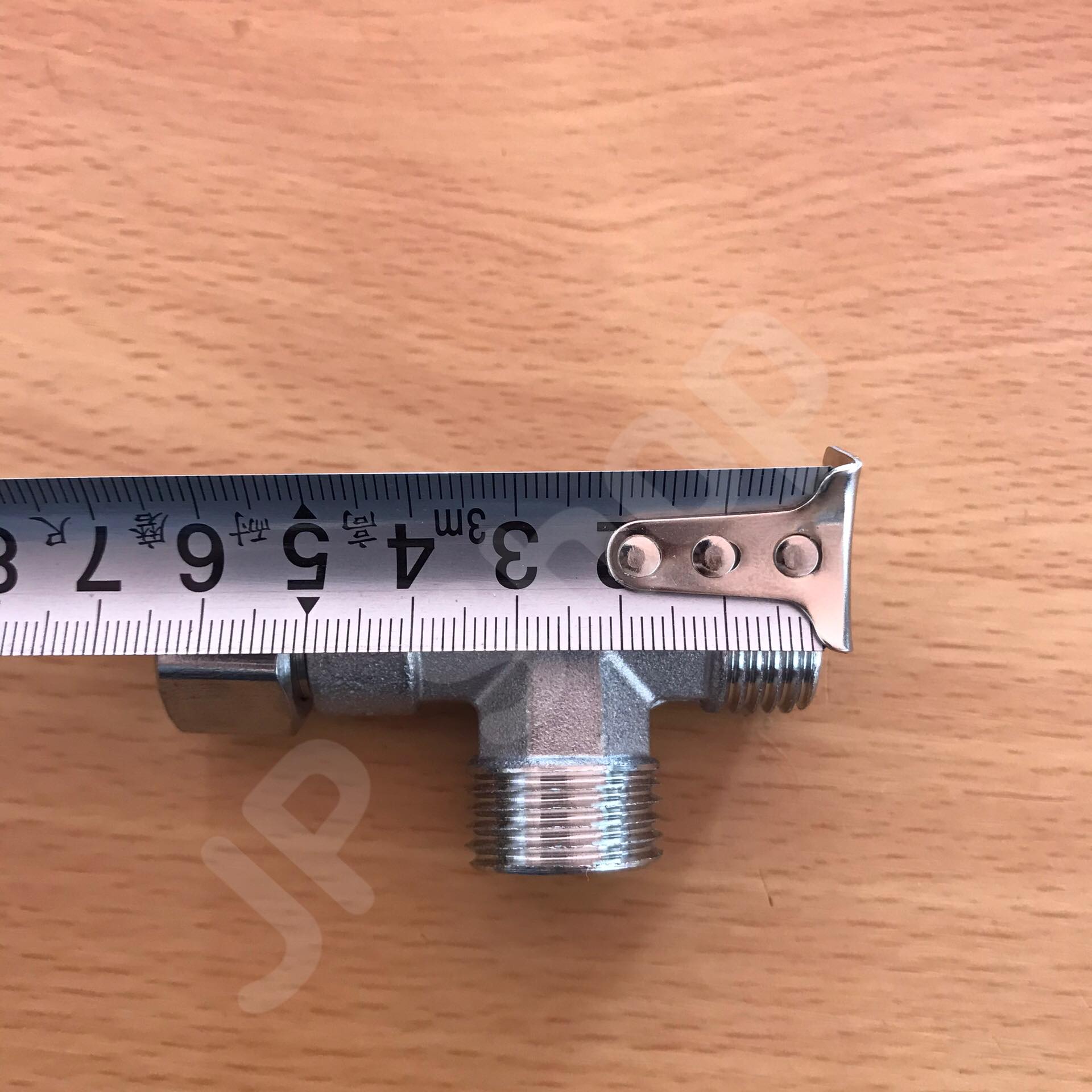 สามทางยูเนี่ยน 1/2'' (4หุน) พร้อมลูกยาง นอก-นอก-ในสแตนเลส304 #0155