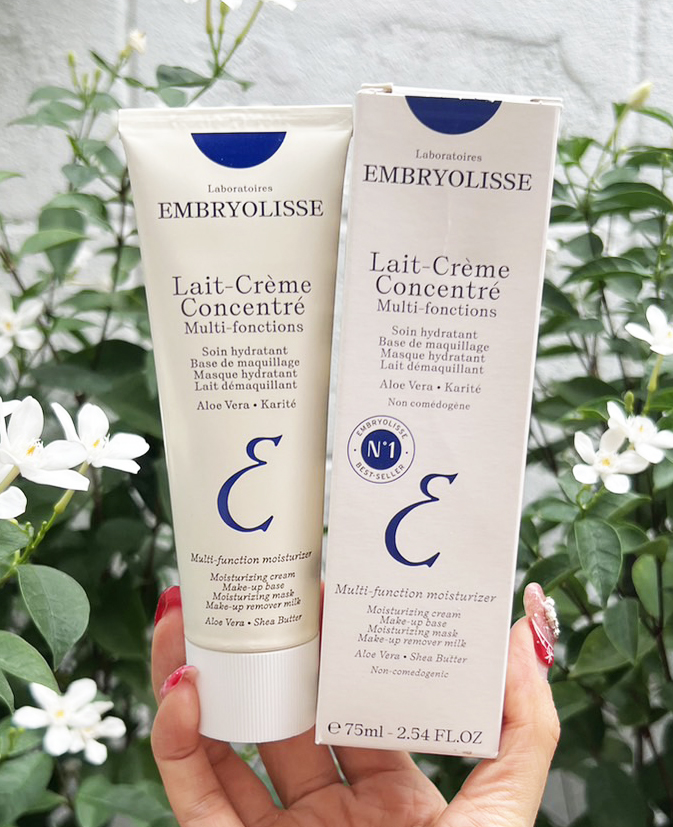 Embryolisse Lait Cream Concentrated Moisturizer Make-up Primer Moisturizing Mask 75ml. แพ็คเก็จใหม่ 2025
