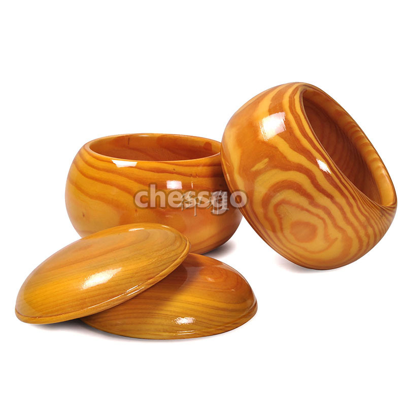 โถหมากล้อมไม้สปรูซ spruce (2ใบ)