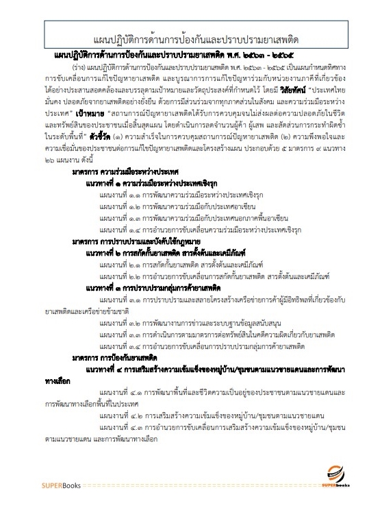 แนวข้อสอบ นักทรัพยากรบุคคลปฏิบัติการ สำนักงานคณะกรรมการป้องกันและปราบปรามยาเสพติด