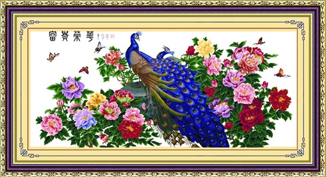 Peacock&Peony (พิมพ์ลาย)