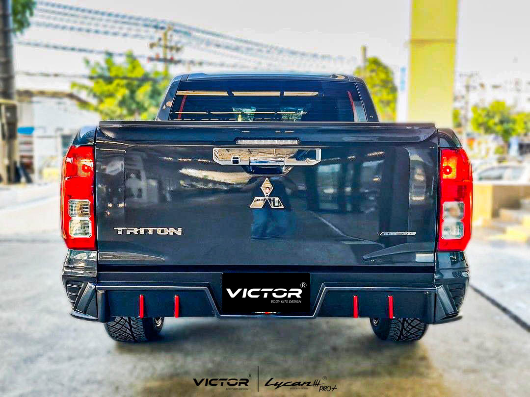 ชุดแต่ง ชุดสเกิร์ต MITSUBISHI TRIRON 2023 รุ่น VICTOR V.3