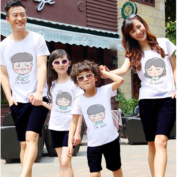 รวมญาติปู่ย่า เสื้อครอบครัว เสื้อทีม พ่อแม่ลูก MMLFAMILY