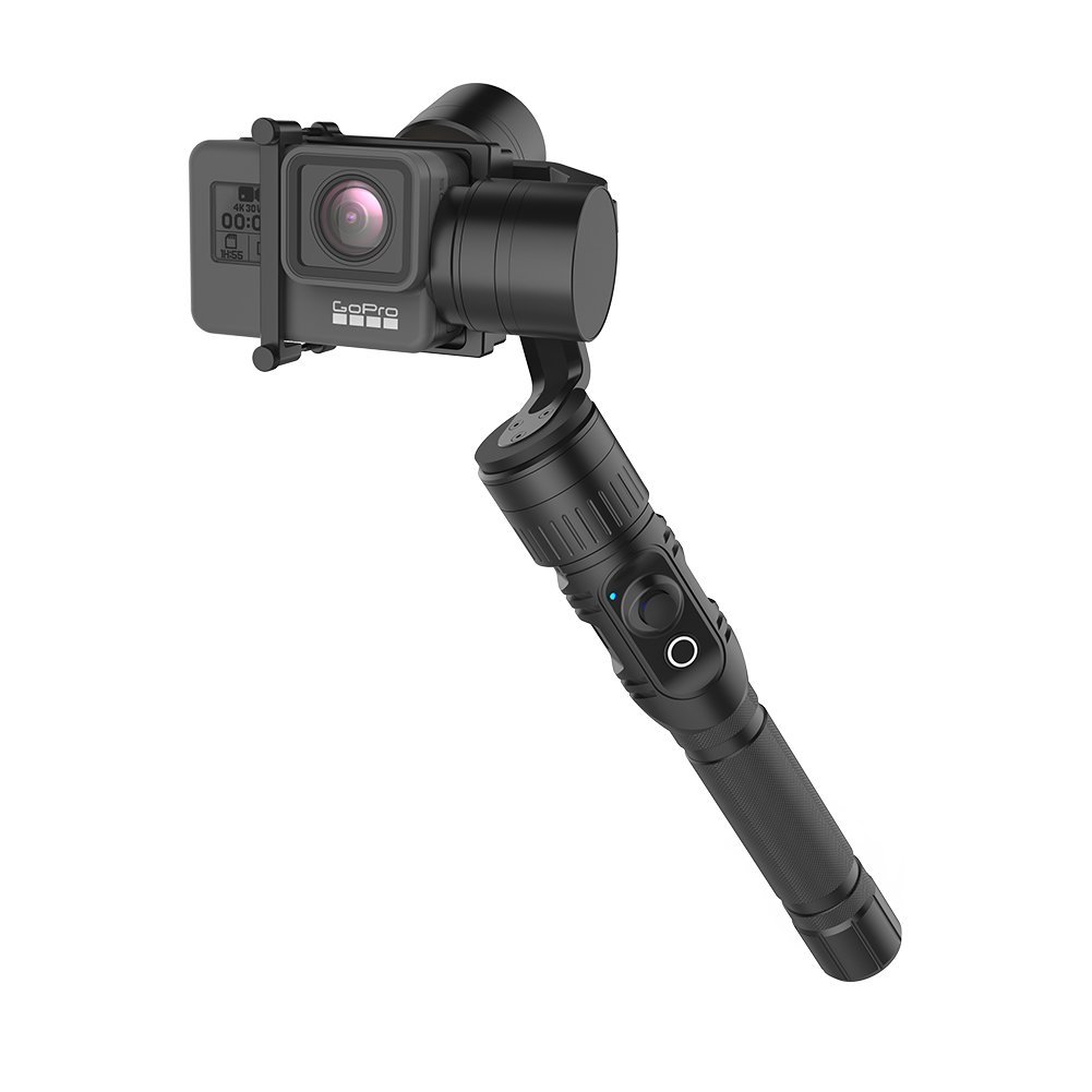 ไม้กันสั่น Hohem HG5 PRO Axis Stabilizer Handheld Aluminum Electronic Full 360 Degrees Gimbal for Gopro Hero 5/4/3, Yi Cam 4K, AEE Sports Cams - APP Controls for iPhone/Android Phone (HG5 Pro)