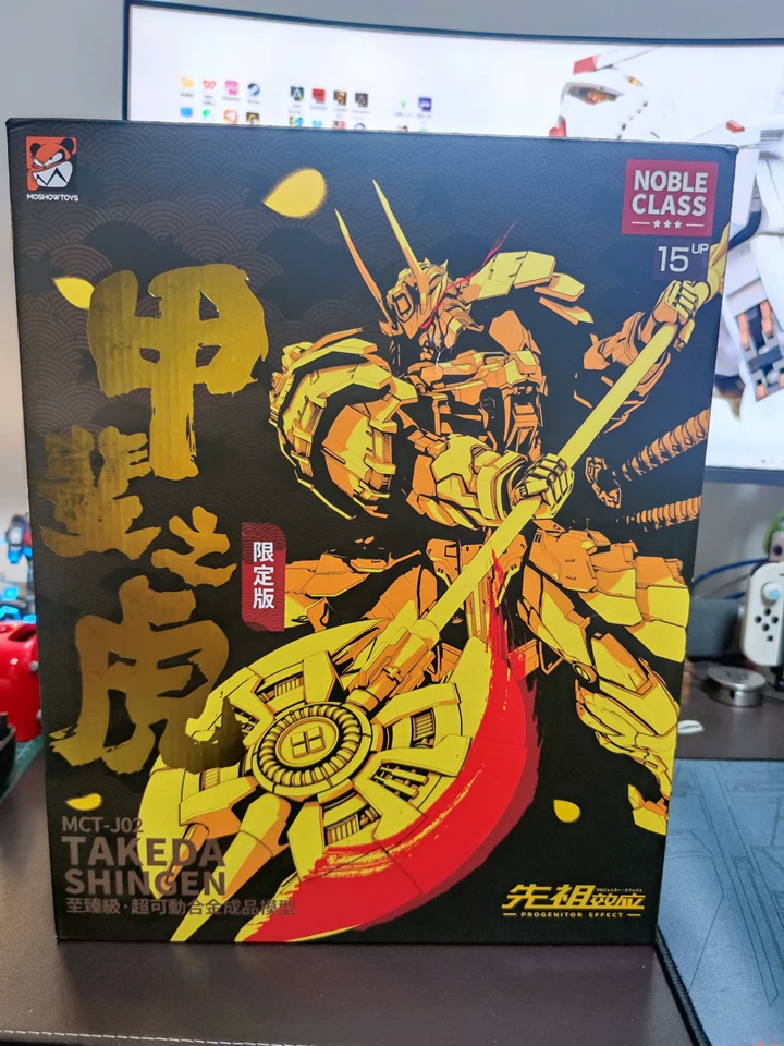 PRE-ORDER MOSHOW MCT-J02 Takeda Shingen Limited Edition Black Tiger สเกล 1/72 ตัวพิเศษสีดำ