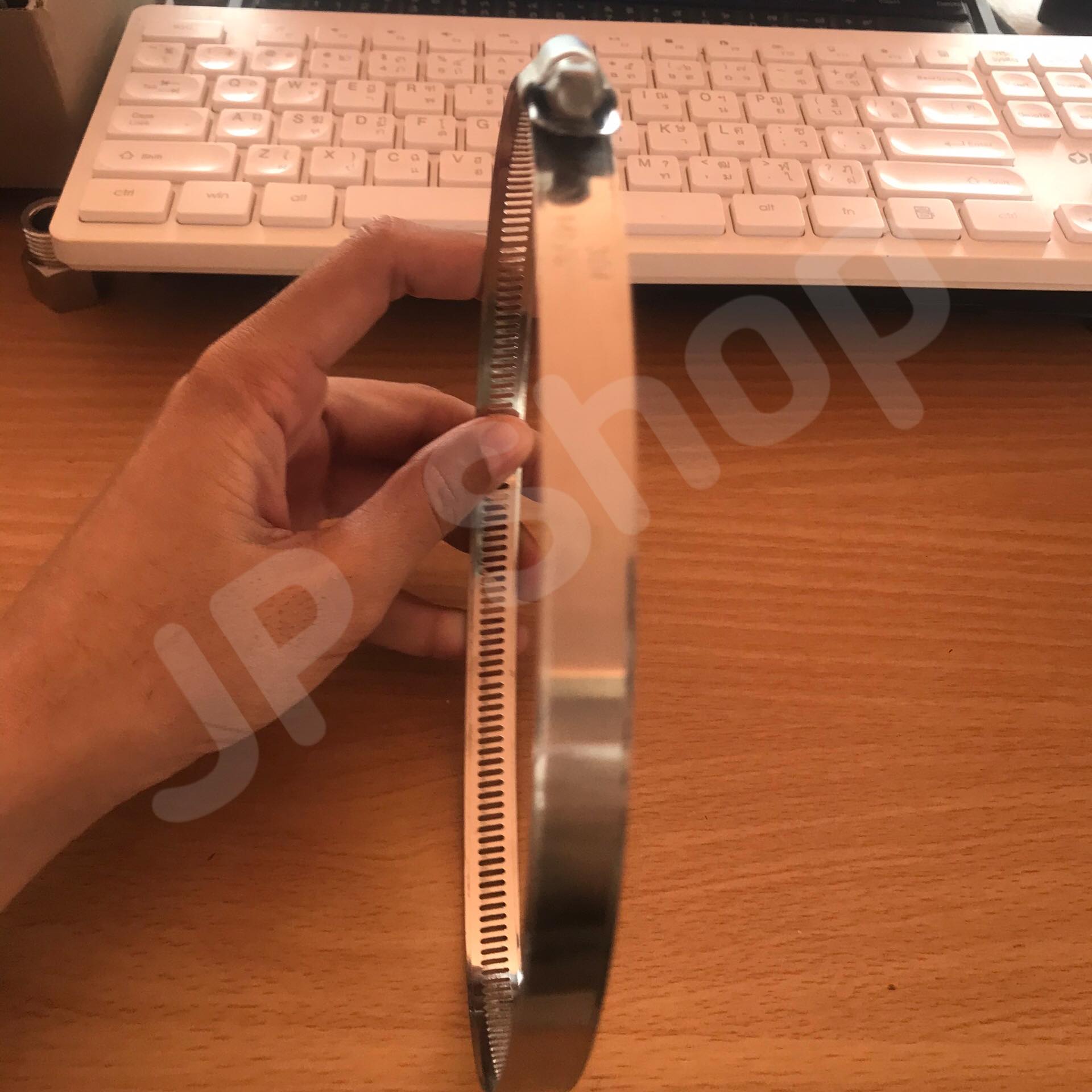 ปลอกรัด 141-165 (12 มม.) แคลมป์รัดท่อสแตนเลส 304 #141165