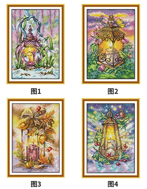 Season Lantern (เดี่ยว/คู่/ชุด)(ไม่พิมพ์/พิมพ์ลาย)