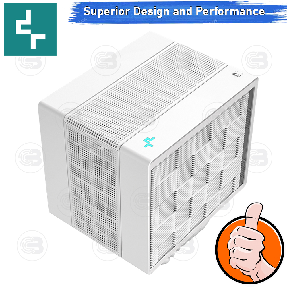 [CoolBlasterThai] DeepCool ASSASSIN 4S WHITE Dual Tower CPU Cooler (LGA1700/AM5 Ready)