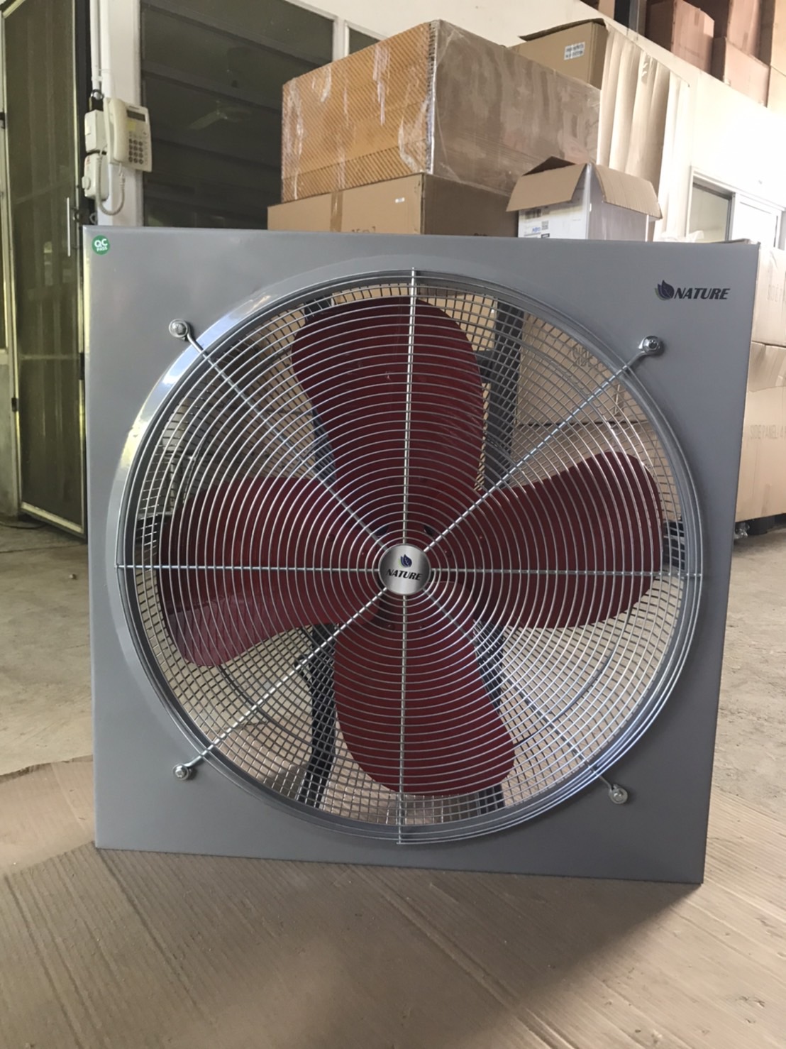พัดลมอุตสาหกรรม Nature, ตะแกรงหน้าหลัง IF-18 18 นิ้ว