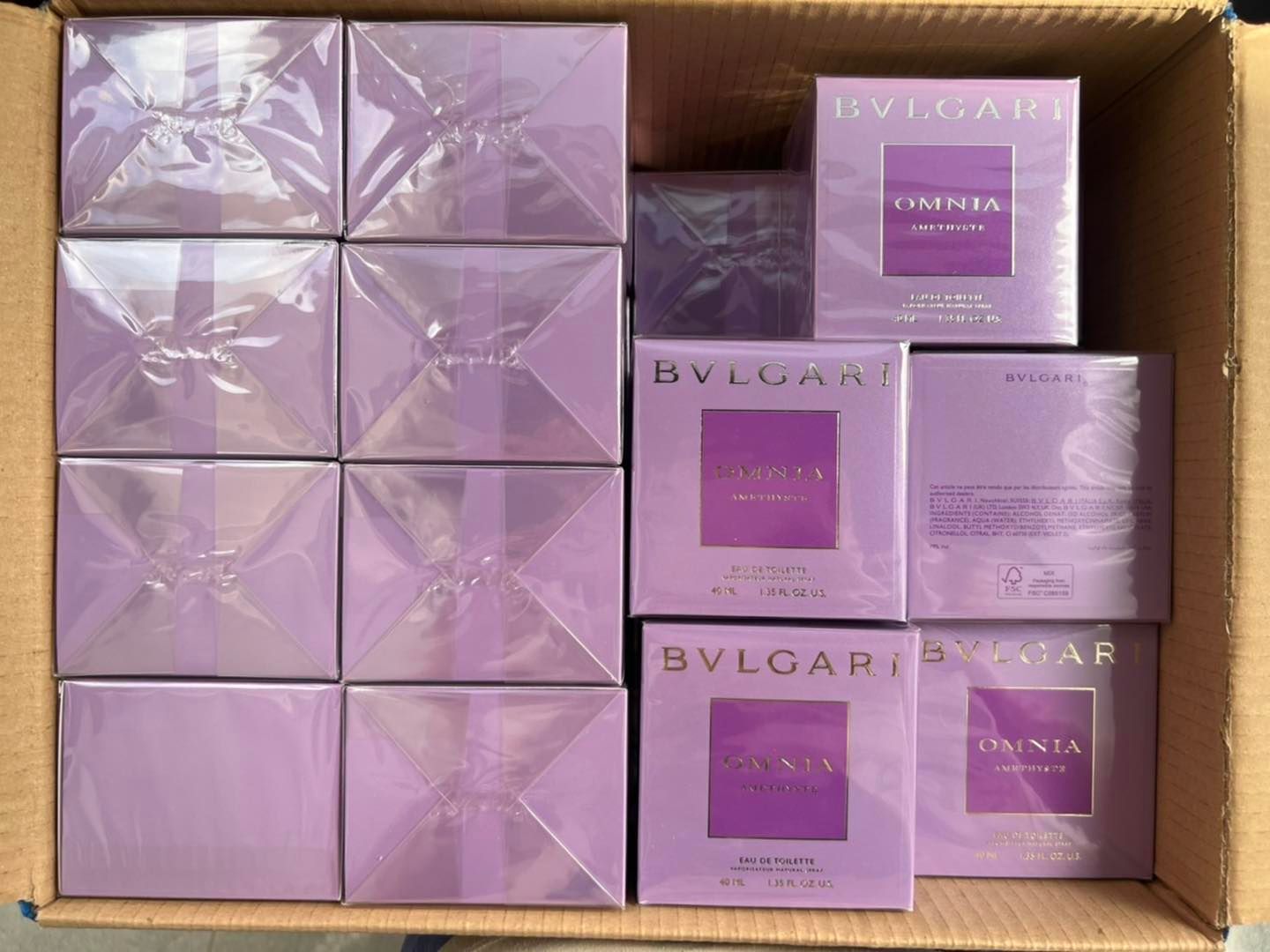 Bvlgari Omnia Amethyste Eau De Toilette 40ml. น้ำหอมบุลการี อเมทิสต์