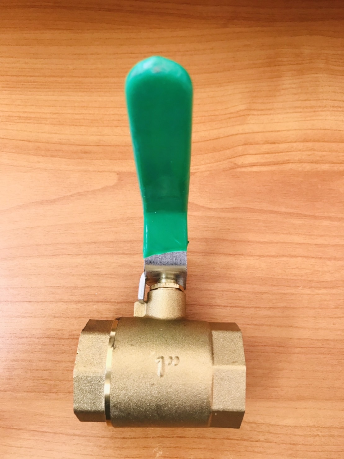 วาล์วทองเหลือง 1 นิ้ว เกลียวใน-ใน (1 Inch Brass Valve Female-Female Thread) #13241