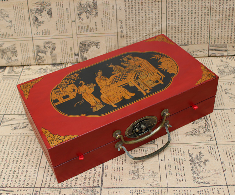 ชุดหมากรุกจีนกองทัพจีนแบบพับ L