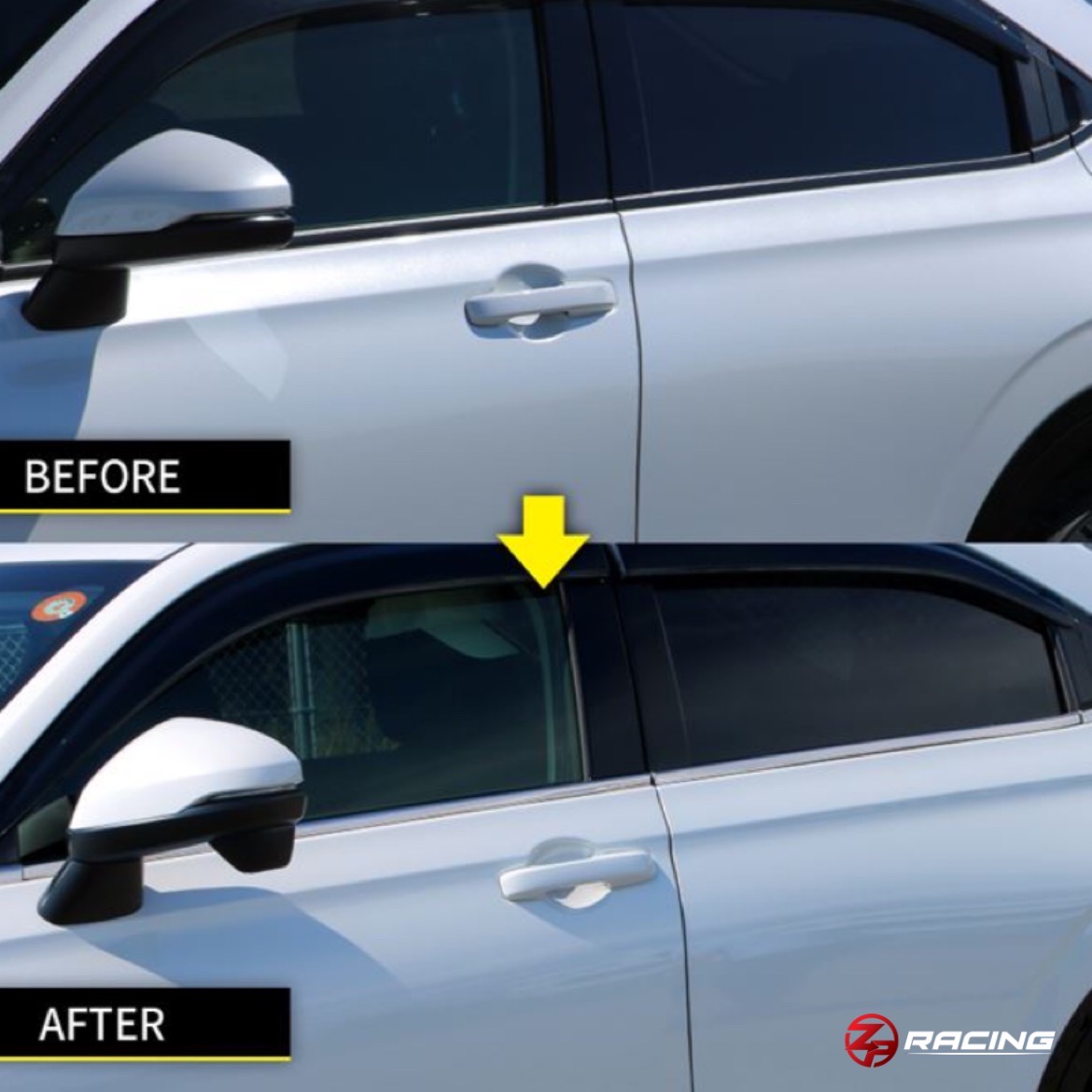 คิ้วกระจก ขอบกระจกล่าง Honda HR-V e:HEV (RV) 10 ชิ้น