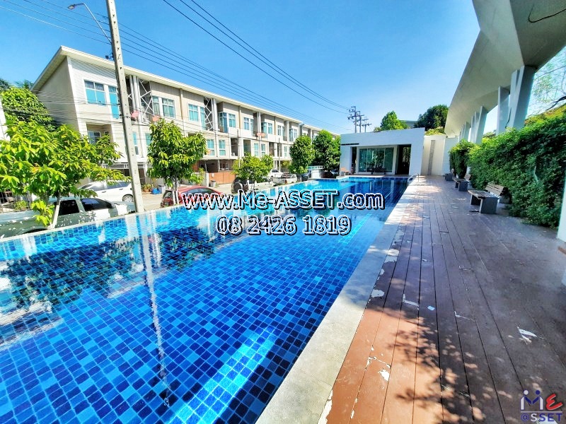 ขายทาวน์โฮม ย่าน มีนบุรี พระยาสุเรนทร์ บางชัน คลองสามวา : ม.ซิกเนเจอร์ รามอินทรา109 Sixnature Ramintra 109 : 3 ชั้น 22.5 ตร.วา