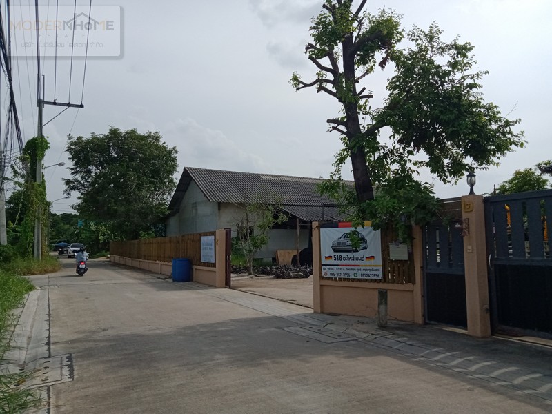 MH66023 ที่ดินพร้อมบ้านเดี่ยว 1 ชั้น เนื้อที่ 399 ตารางวา ซอยรามอินทรา 5 แยก 18-4 ถนนรามอินทรา เขตบางเขน กทม บ้านสวยพร้อมอยู่ ทำเลดี