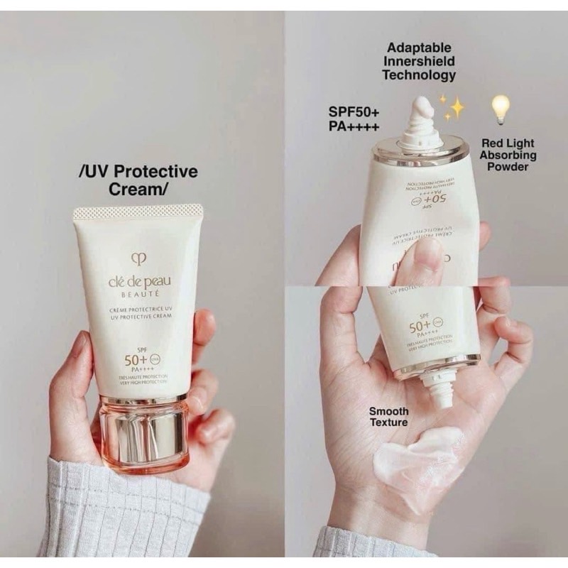 สูตรใหม่ Cle De Peau Beaute UV Protection Cream SPF50 PA+++ 50ml. ผลิตภัณฑ์กันแดด (1หลอด)