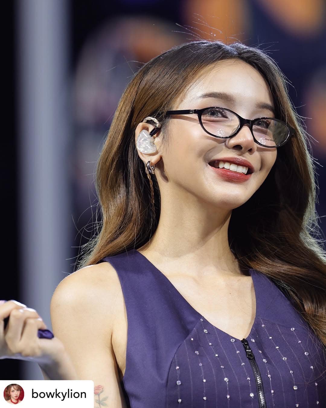 กรอบแว่นMiu Miu MU 09XVF 16K1O1 - Black