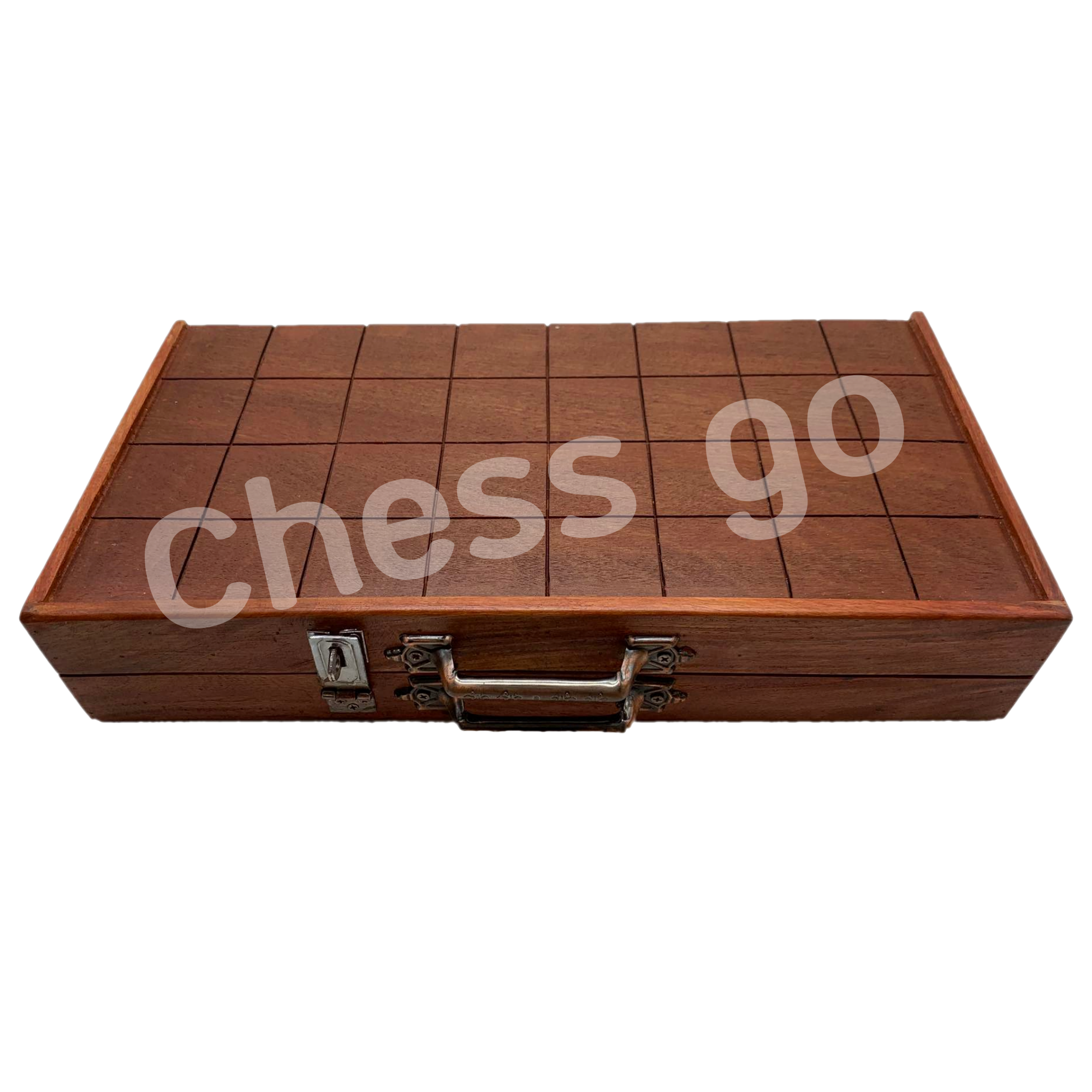 กระดานหมากรุกไทยไม้พับ(ไม้เต็ง)